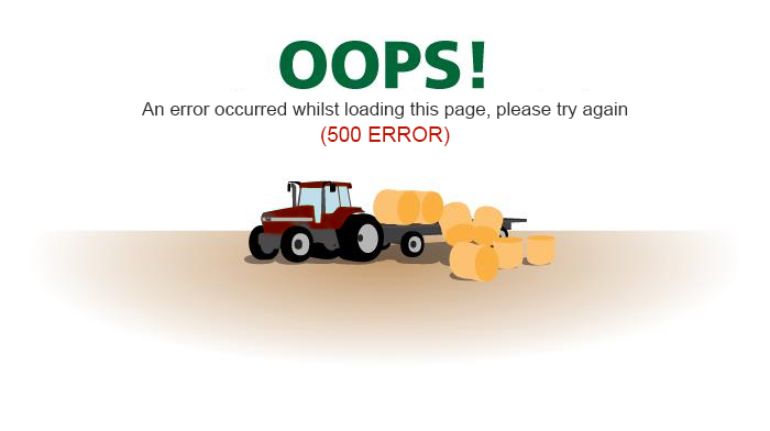 Oops! An error occured whilst loading this page, please try again (500 error).